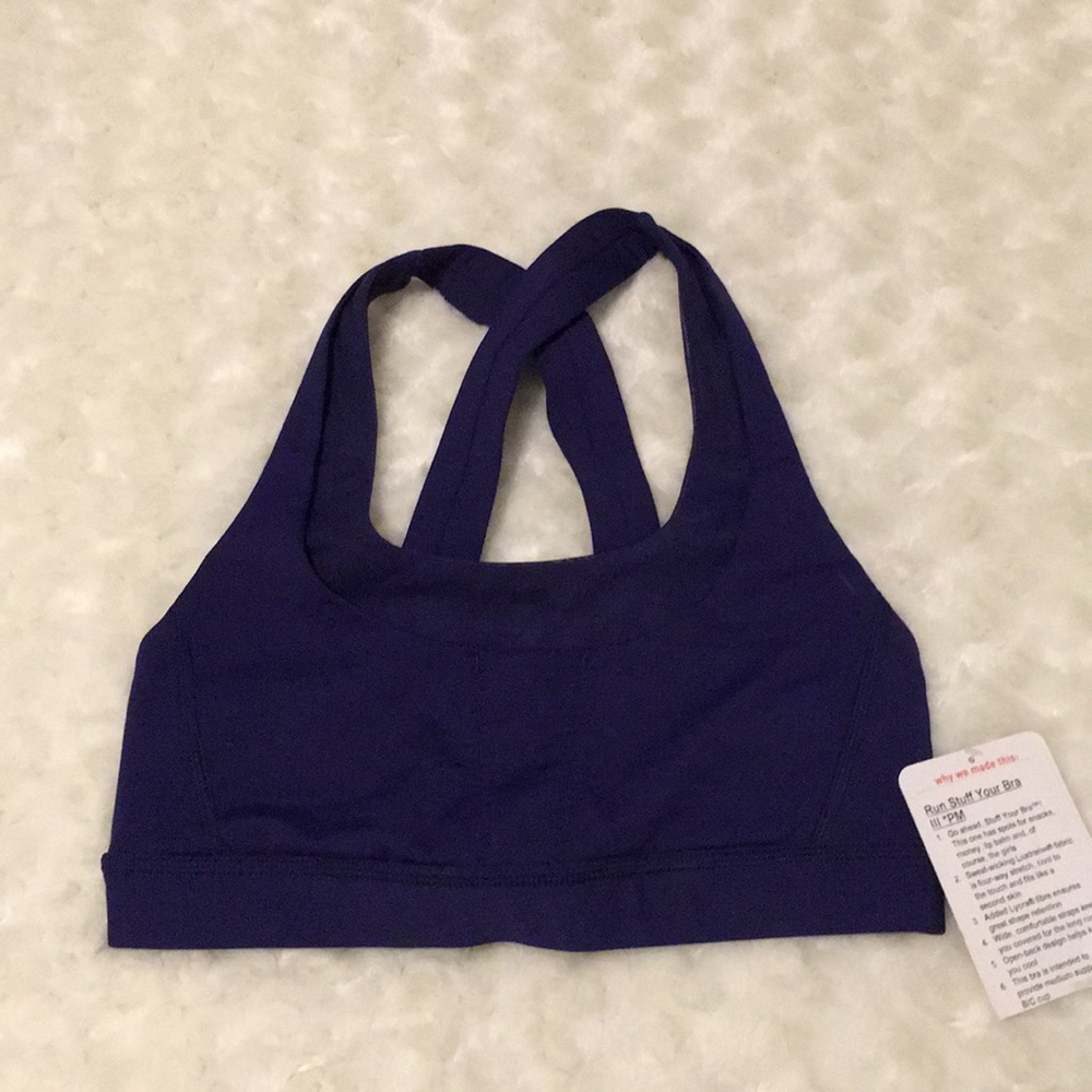 Lululemon Run stuff your bra
